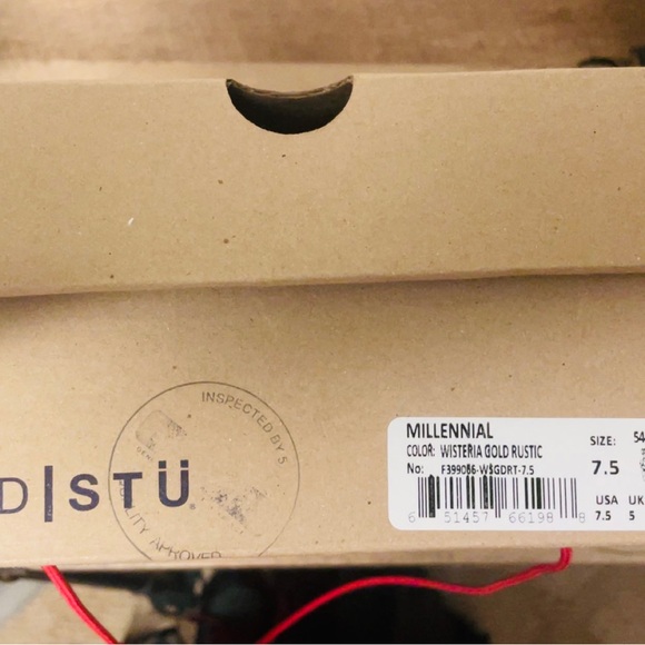 Bed stu Millennial wedge size 7.5 worn twice - Picture 4 of 4